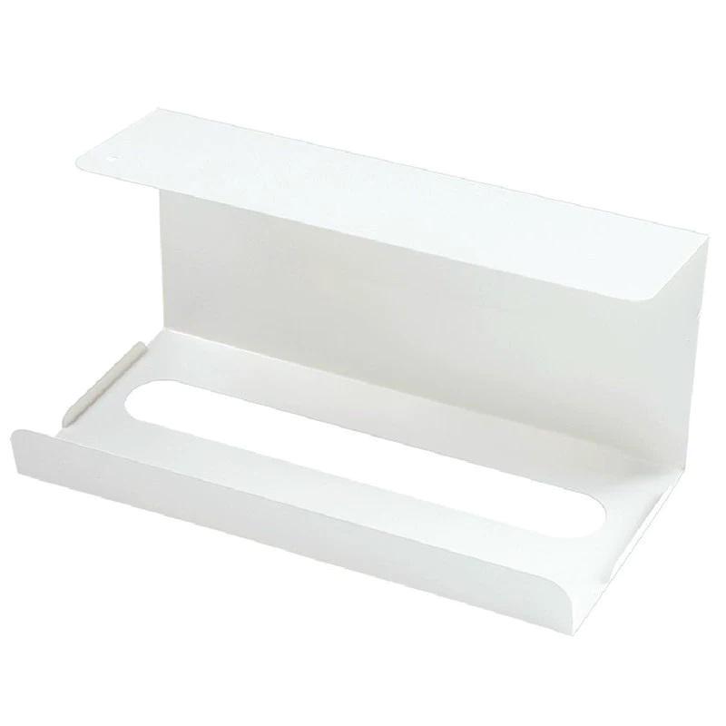 Iron Material Tissue Box Holder Strong Load-bearing Drill-Free Installation Under Cabinet Holder Paper Towel Holder Kitchen