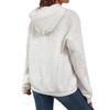 Damen Übergröße Herbst/Winter Casual 3D Buchstaben Jacquard Rundhals Pullover Sweatshirt