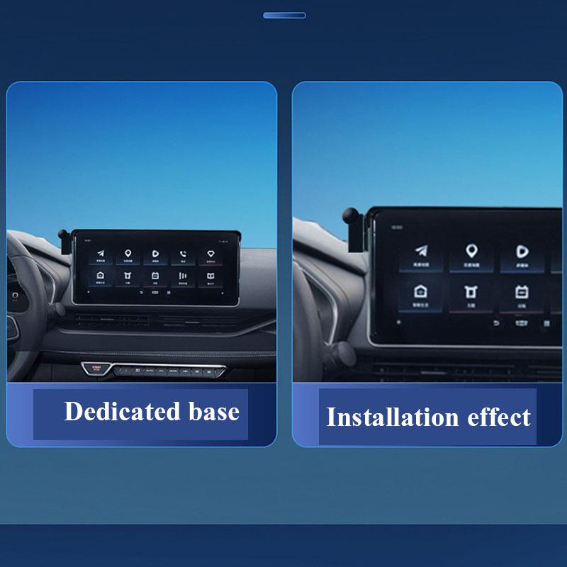 For Geely Okavango Haoyue Coolray   2024 2025 Accessories Car Mobile Phone Holder GPS Navigation Bracket Special Base