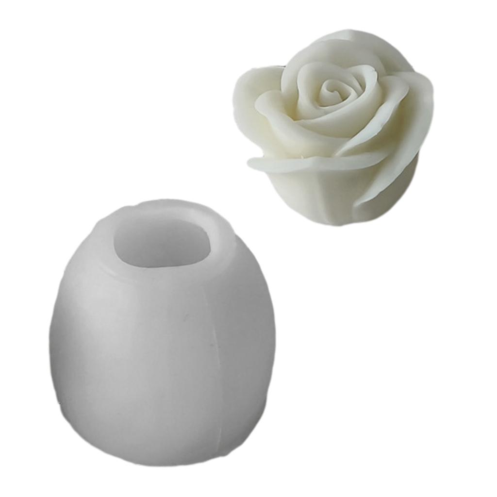 Vielseitige Silikonform für handgefertigte Kerzen- und Gipsdekorationen. Elegante Aromatherapie-Kerzenfiguren aus Gips.