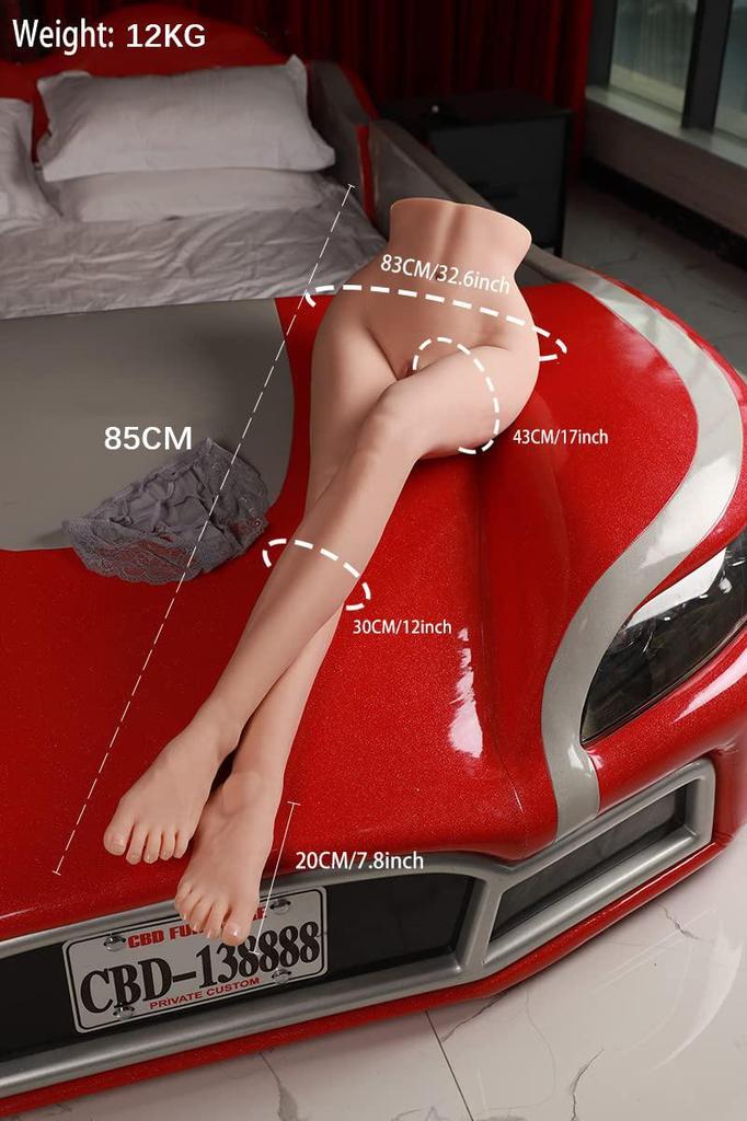 Poloviční tělo barva kůže dlouhé nohy silikonová spodní část těla panenka skutečný dotek panenka realistická vagína mužská sexuální hračka masturbátor