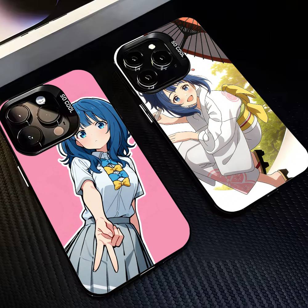 Cute GIRL A-Anna Y-Yanami-ay-es Phone Case For iPhone 17,16,15,14,13,12,11 Plus,Pro Max,XS,Colorful Silver Black Cover