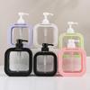 Large Capacity Refillable Travel Bottles: Shampoo, Body Wash, Hand Soap, Press-Type, Transparent