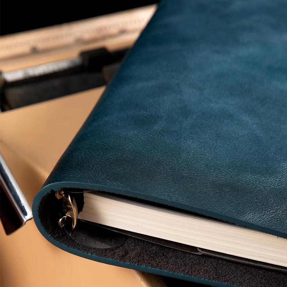 Retro Loose Leaf Notebook A6 Meeting Minutes Notebook Portable Business Notepad  Work