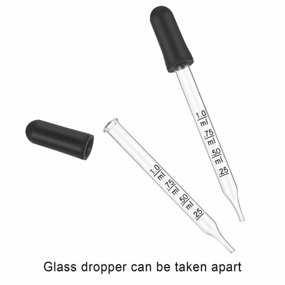 Rubber Head Dropper Transfer Scale Dropper Scale Pipette Glass Liquid Dropper Medicine Dropper