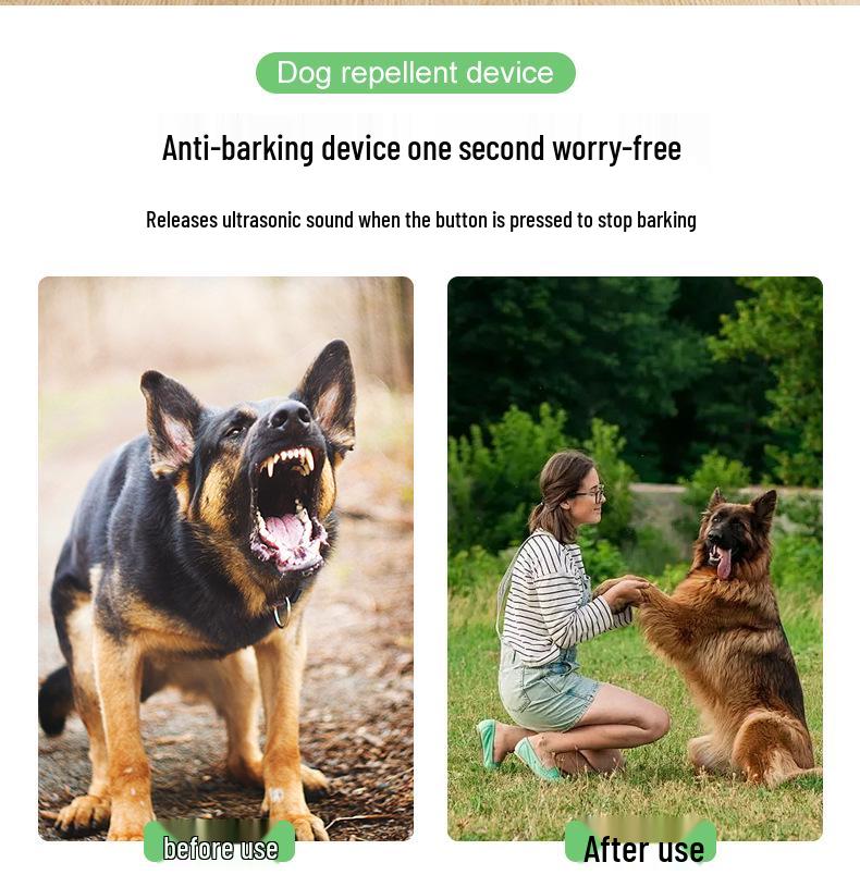 Ultrasonic Dual-Head Dog Trainer & Bark Stopper