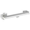 Wall Mount Stainless Steel Black Gold Bathroom Hardware Set Towel Bar Towel Ring Paper Holder Robe Hook Bathroom Accessories Set