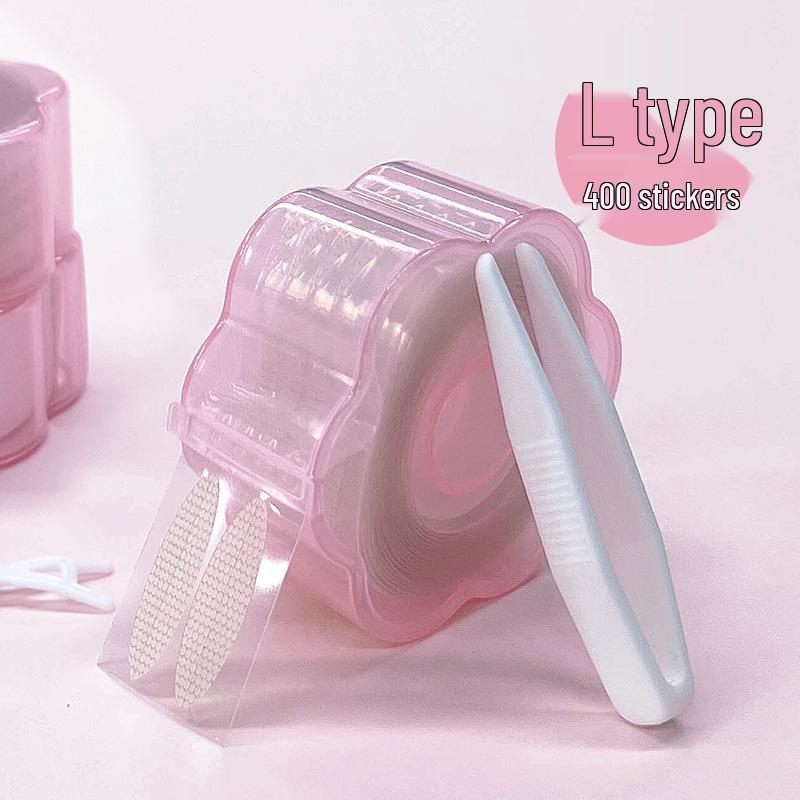 Natural Mesh Double Eyelid Tape - Invisible, Self-Adhesive Roll for Beautiful Eyes