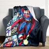 1 Stück Superman Decke Leichte Flanell Überwurf für Sofa, Bett, Reise, Wohnzimmer, Büro, Couch, Stuhl und Bett