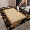 Retro Entrance Door Mat Anti Slip Door Mat Entrance Foyer Living Room Carpet Dirt Resistant Floor Mat