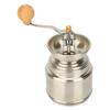 Manual Coffee Grinder Hand Coffee Bean Mill Stainless Steel   Wood Hand Crank Mill for Home Use with   Coarseness Easy to 2-8 Servings Ca