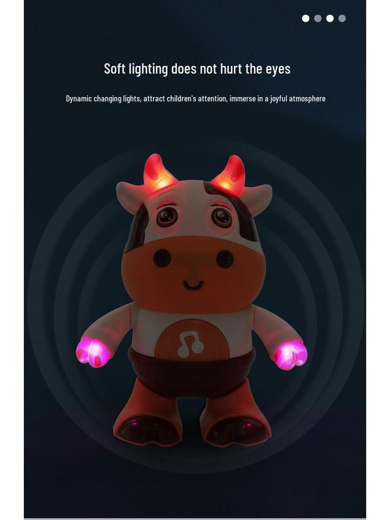 Children's Singing and Dancing Electric Cow Robot - Cute and Educational Toy