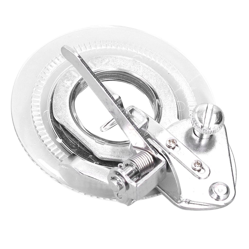 Presser Foot Multifunctional Metal Light Texture Disc Embroidery Pressing Foot for Most Household Sewing Machines