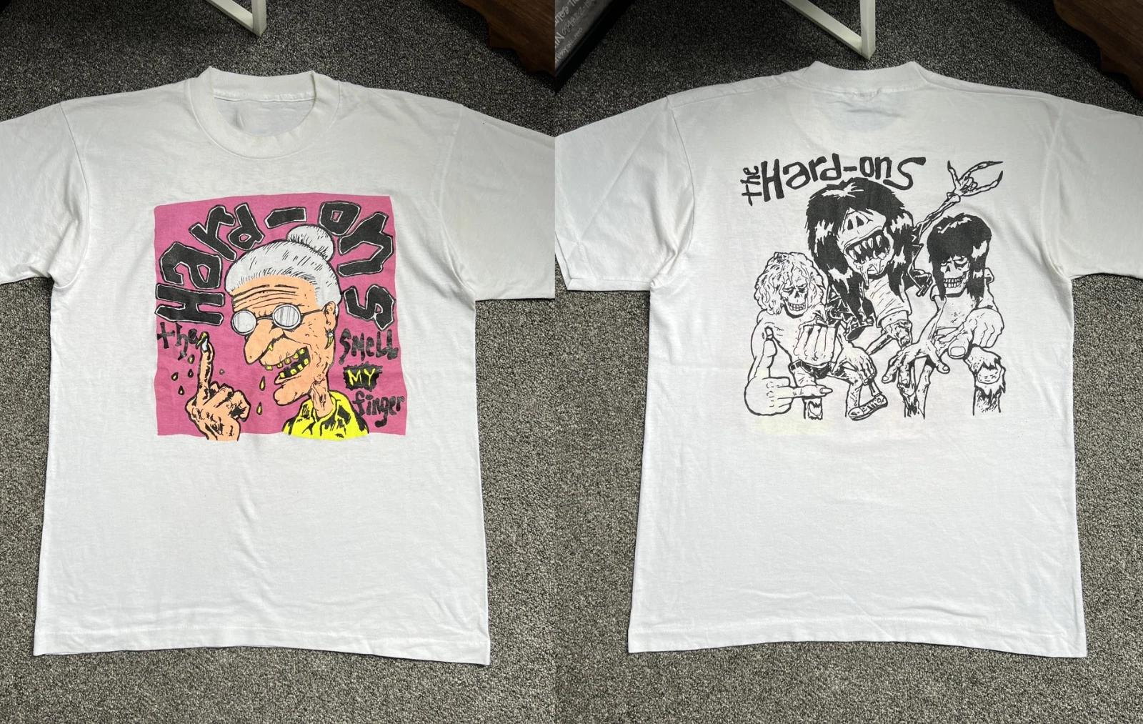 

The Hard-ons Smell My Finger 2sides T-shirt S to 5XL 2F1334 3XL