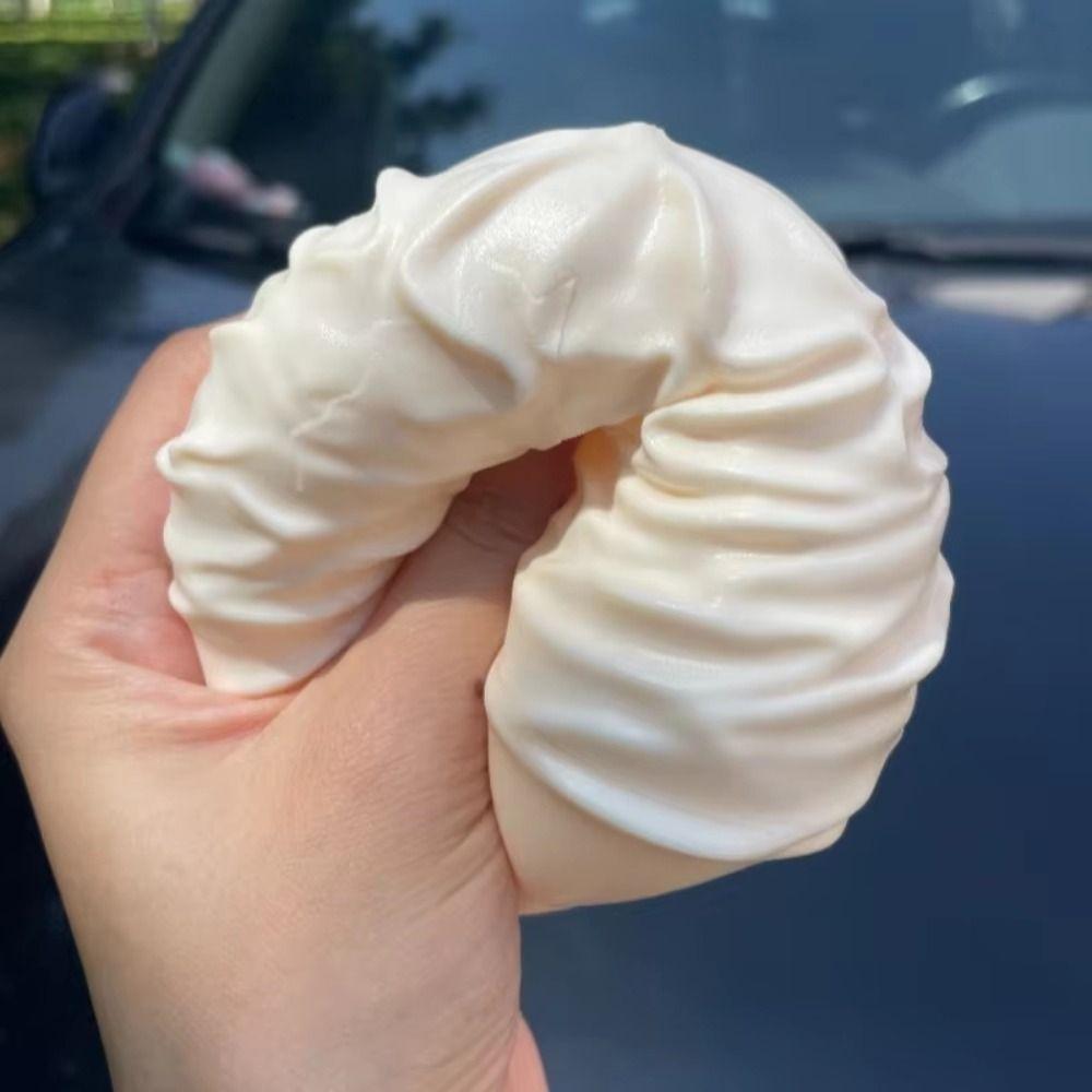 Creative Cream Roll Squeeze Toy Crunchy Cake Slow Rising Toy Push Bubble Roll Toy Birthday Gift
