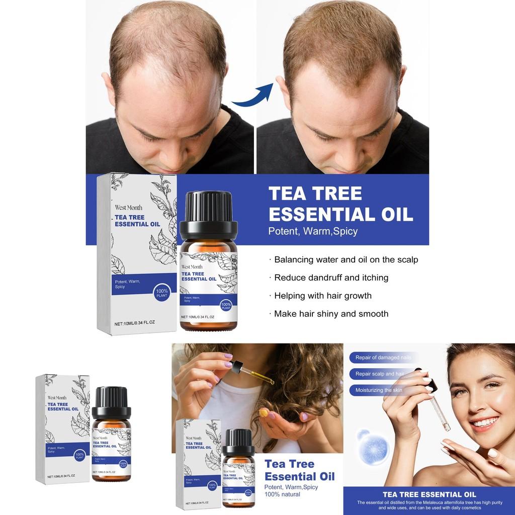 Premium Tea Tree Essential Oil 10ml For Nourishing Skin And Strengthening Nails