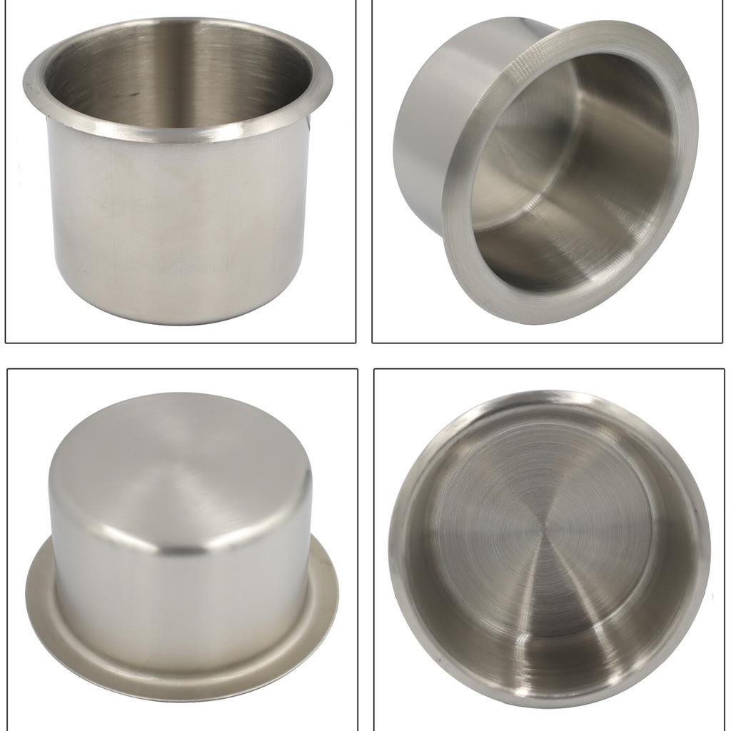 Portabevande in Acciaio Inossidabile 68/85/90MM Portatile Durevole Tazza per Barca Marina Camper RV Tavolo