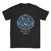 World Peace Monks Walk Peace  with Aloka Dog T Shirt Summer  Hip Hop TShirts Unisex Cotton Comfortable Plus Size Top Tees Gift