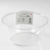 Pearl Metal Ball Bowl 24cm Clear Microwave Safe Made in Japan Durable Lightweight Larashine HC-721