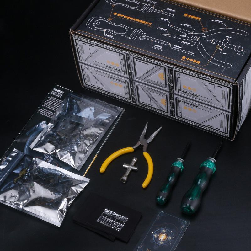 

Креативная Металлическая Сборная 3D Головоломка Корова : Парящий дух коровы - Механическая игрушка-украшение высокой сложности в подарок