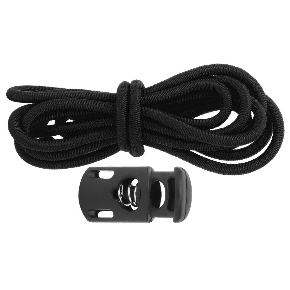 2PCS Elastic Rubber Swim Goggles Scuba Diving Snorkeling Mask Strap Cord Adjustable Band RopeBlack