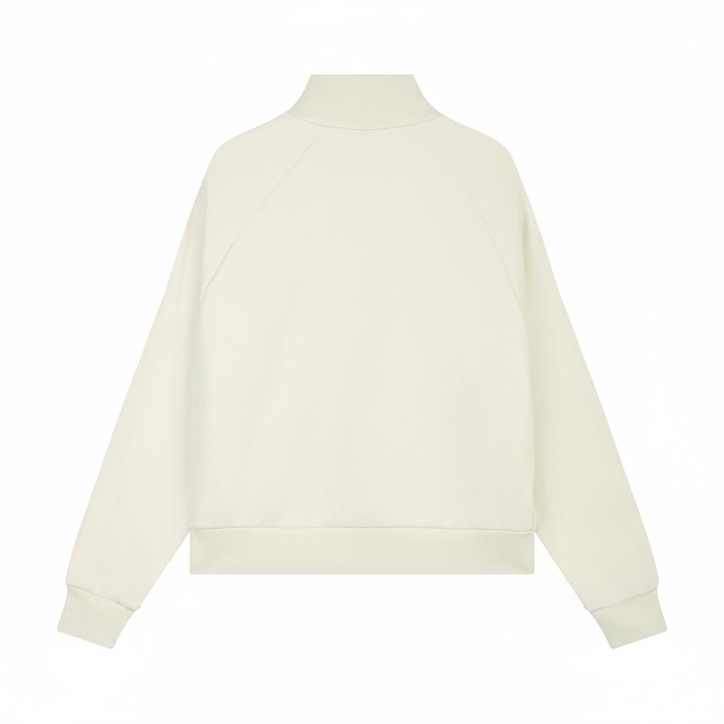 Puma Half-Zip Loose Warm Fleece Sweatshirt Women sweatshirt 695006-87