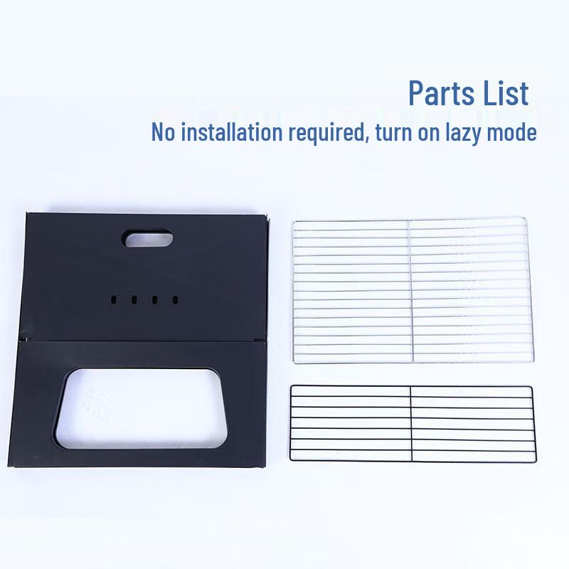 OEING Portable X-Fold Outdoor BBQ Grill