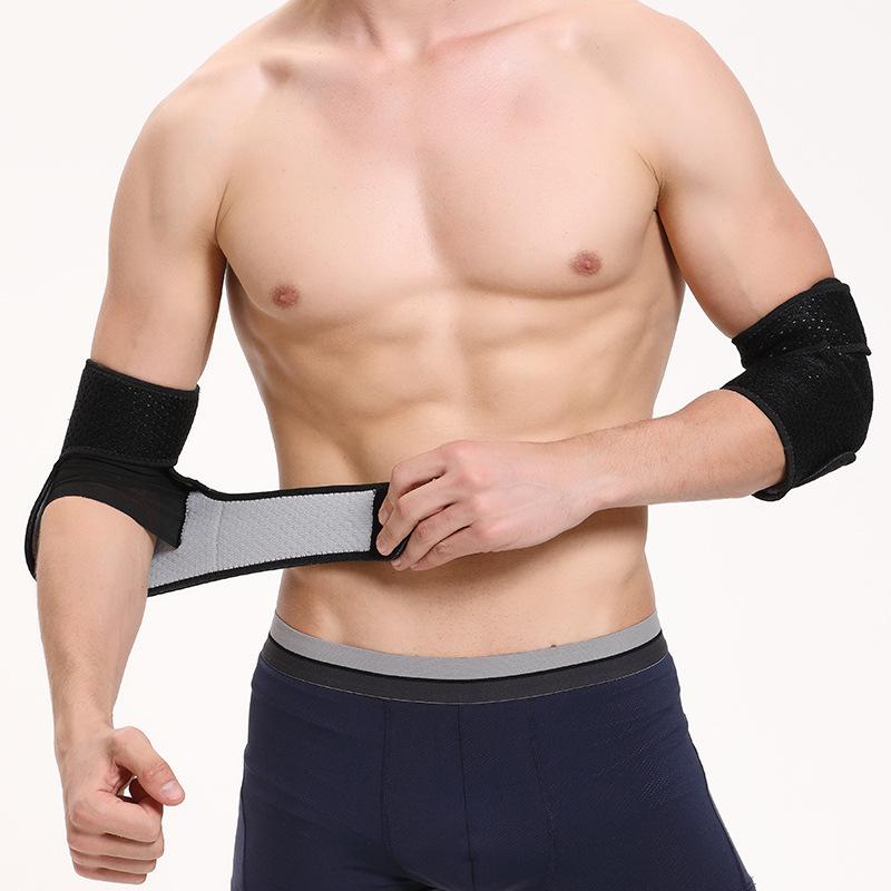 Unisex Sports Elbow Pads & Arm Sleeves - Joint Protection & Warmth for Fitness, Basketball, Bench Press