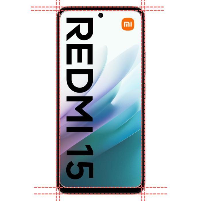 Verre Trempé - PHONILLICO - Xiaomi Redmi 15 - Pack de 4 - Résistant aux rayures - Protection écran