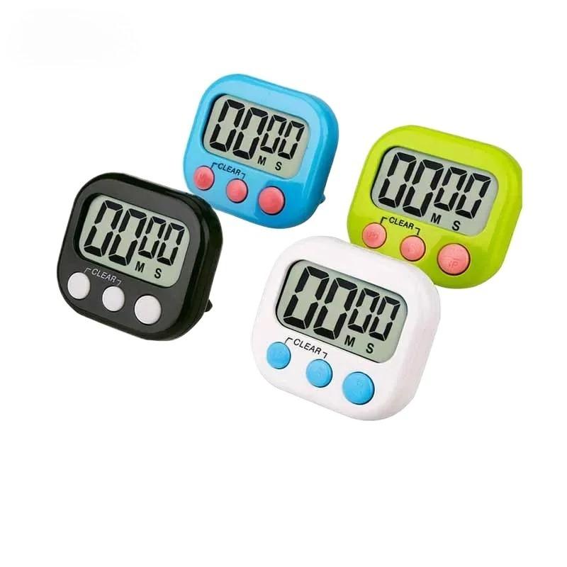 LED Counter Display Alarm Clock Electronic Countdown Sports Magnetic Digital Timer Kitchen Cooking Shower Study Stopwatch3