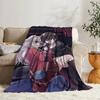 Blankets Charlotte Nordic Travel Fluffy Blanket for Bed Camp Baby Nap Bedroom Soft Sofa Decor Bedding Flannel Birthday Blankets