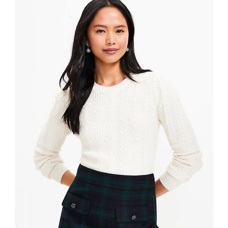 Sunshine Home Autumn and Winter New Foreign Trade European and American Women clothes Intellectual Sweater Back Lace Twist Long sleeve Knit