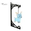 Birthday Surprise for Fans Magical Bookshelf Lamp with Owl Phoenix And Stag Figures, Vintage Iron Stand Warm Nighttime Reading Light, Light Decorative