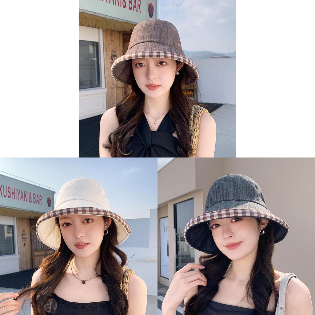 Summer Sun Protection Hat With Large Brim And Butterfly Bow For Outdoor Leisure