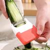 2-in-1 Sparschäler und Reibe, Mini-Schwenk-Gemüseschäler aus Edelstahl, Tragbarer Obstschneider, Multifunktionales Küchengerät
