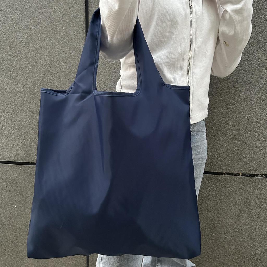 Eco-Friendly Foldable Korean Style Portable Shopping Bag - Medium Size Handbag