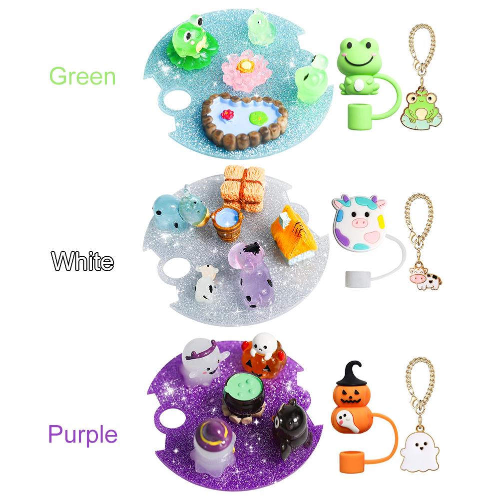 Lid Charms Decor Hanging Ornament with Funny Tumbler Straw Plug Replacement Cup Top Decor for Stanley 40oz Tumbler with Handle