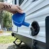 Quick Fill RV Water Funnel Fresh Tank Filling Funnel, 3D Printed Trailer Inlet Nozzle with Wide Mouth, Compatible Standard Port Efficient Tool
