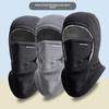 Men's and Women's Autumn and Winter Outdoor Cold Protection, Face and Neck Protection Integrated with Thick Velvet Riding Windproof Face Mask
