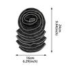 3D Flower Appliques Chest Floral Clothing Patches DIY Satin Fabric Clothing Applique  For Women