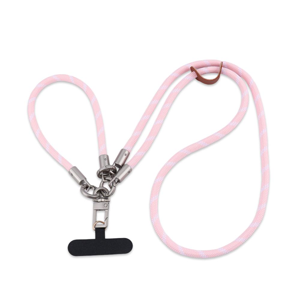 Premium Embroidery Craft Handmade Woven Lanyard Custom Logo Polyester Mobile Phone Neck Lanyard Fashion Accessory 120cm*2cm