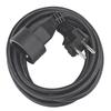 DEBFLEX Extension Cord 3 M 16 A Black