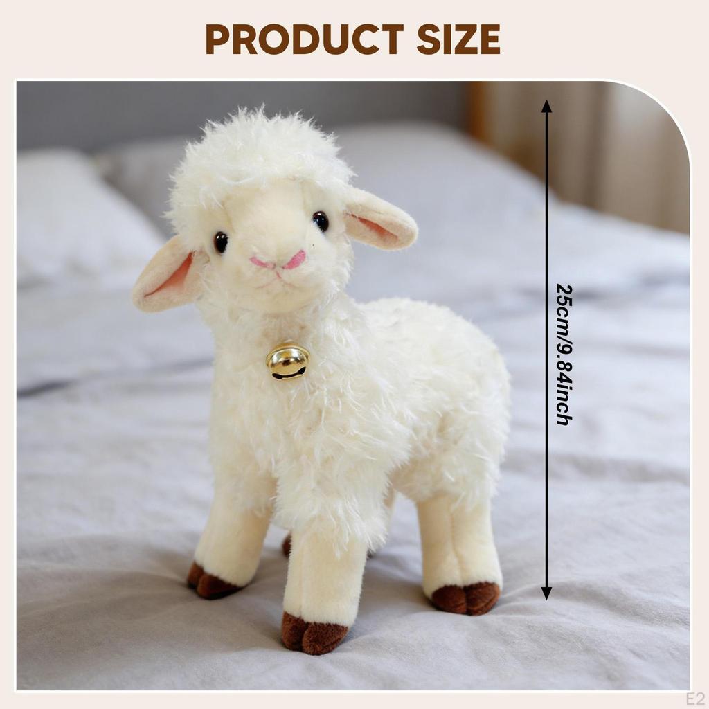 Sheep, Lamb, Handmade Decorative Toy, Soft And Cute, Realistic, Ideal for Children's Parties.
