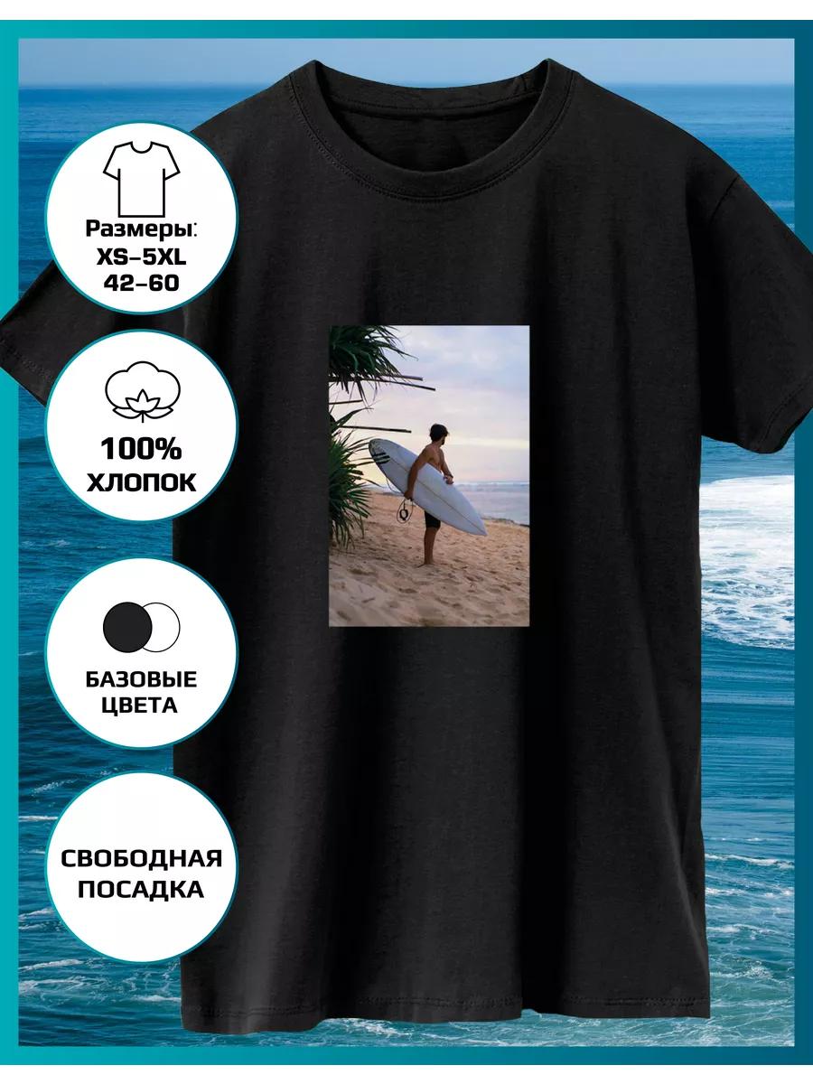Printed T-shirt Surf Miami Club - Surf 4XL