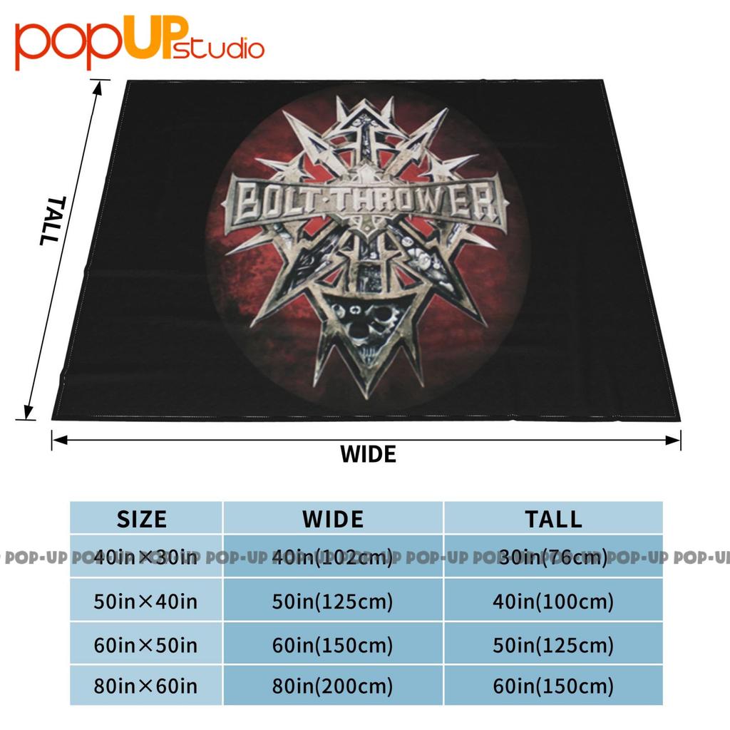 Bolt Thrower Size Medium Dying Fetus Benighted At The Gates Obituary Ultra-Soft Blanket Quilt Winter Sofa Cover Bed Covers