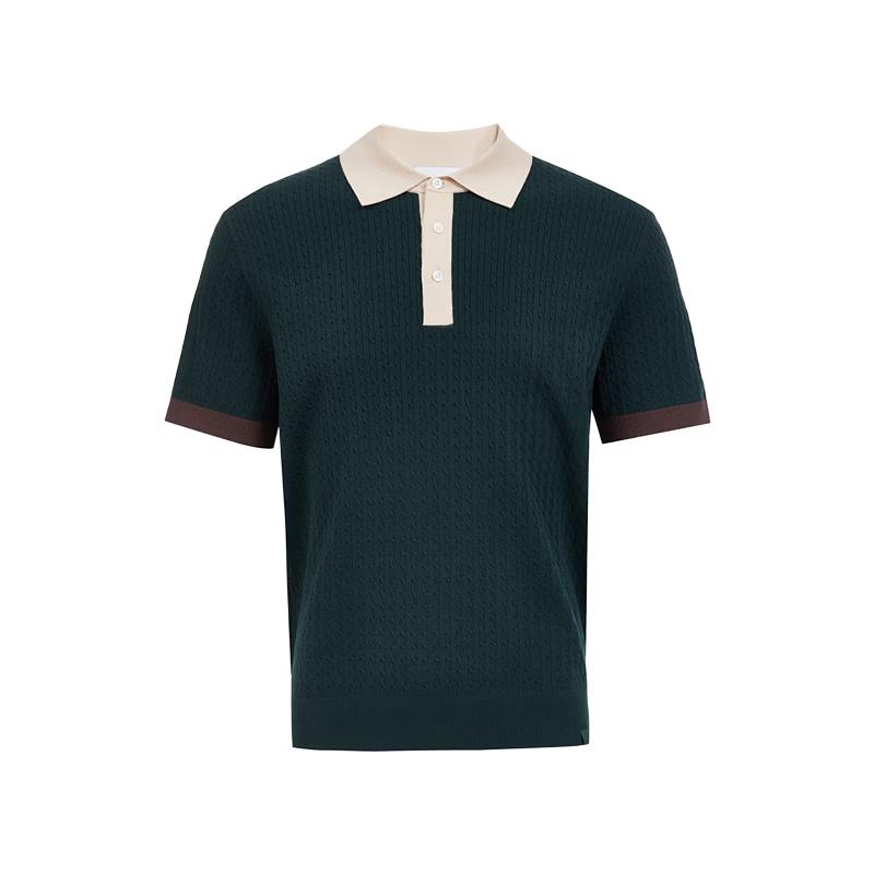 J.Lindeberg Men s Knit Casual Polo T-Shirt M