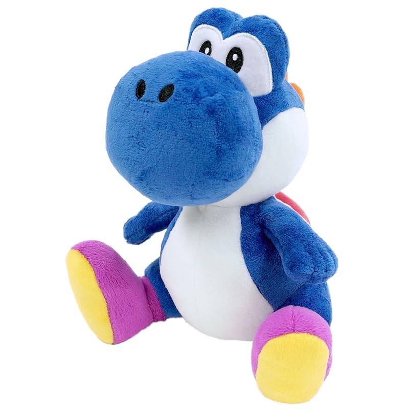 

Sanei Boeki Super Mario ALL STAR COLLECTION Blue Yoshi (S) W13.5 x D15.5 x H20cm Plush Toy AC44