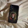 Bob Marley Rasta Lion Samsung  Black Phone Case Soft Cover  For A20,A21s,A22,A31,A32,A52,A53,A72,73,A80