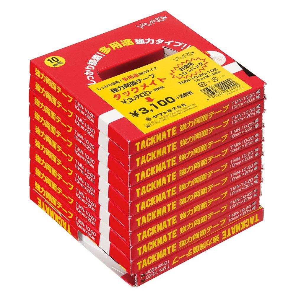 

Yamato Tackmate 10мм x Двусторонняя лента, 10 шт., 20м, TMN-10-20-10S