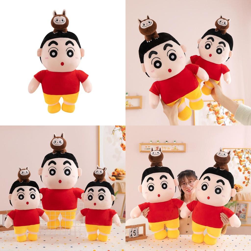 Cute Crayon Shin Chan Plush Toy With Pp Cotton For Kids Bedroom And Gift